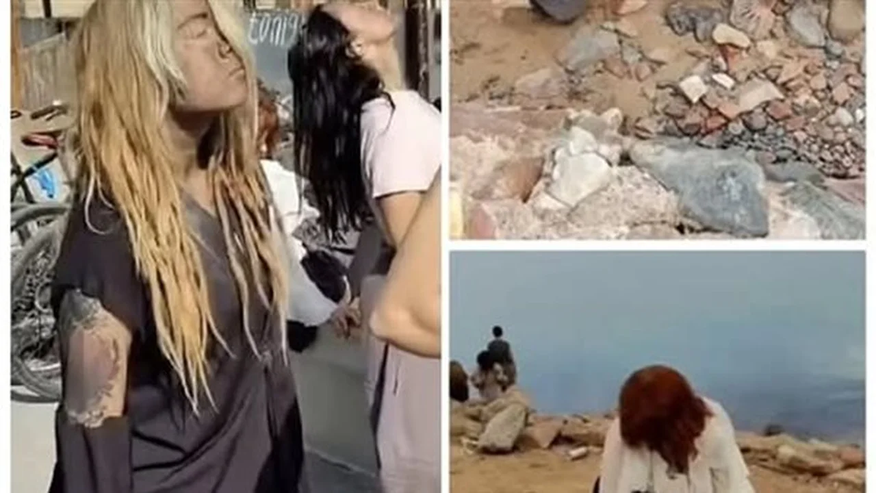 حقيقة فيديو دهب.. القصة الكاملة لتصرفات السياح الغريبة في سيناء خلال ساعات